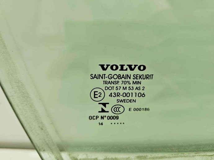Geam usa dreapta fata Volvo V60 [Fabr 2010-2018] OEM