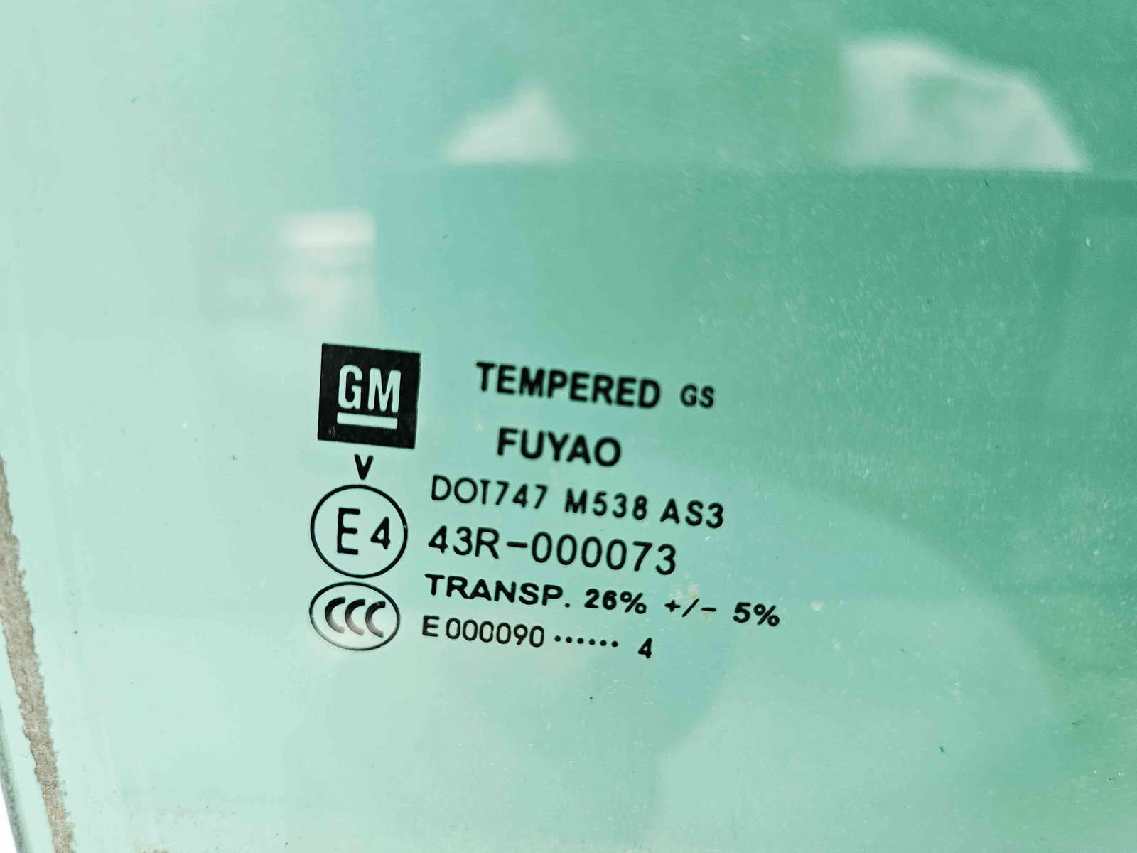 Geam usa dreapta spate Opel Insignia A Facelift [Fabr 2008-2016] OEM - imagine 2