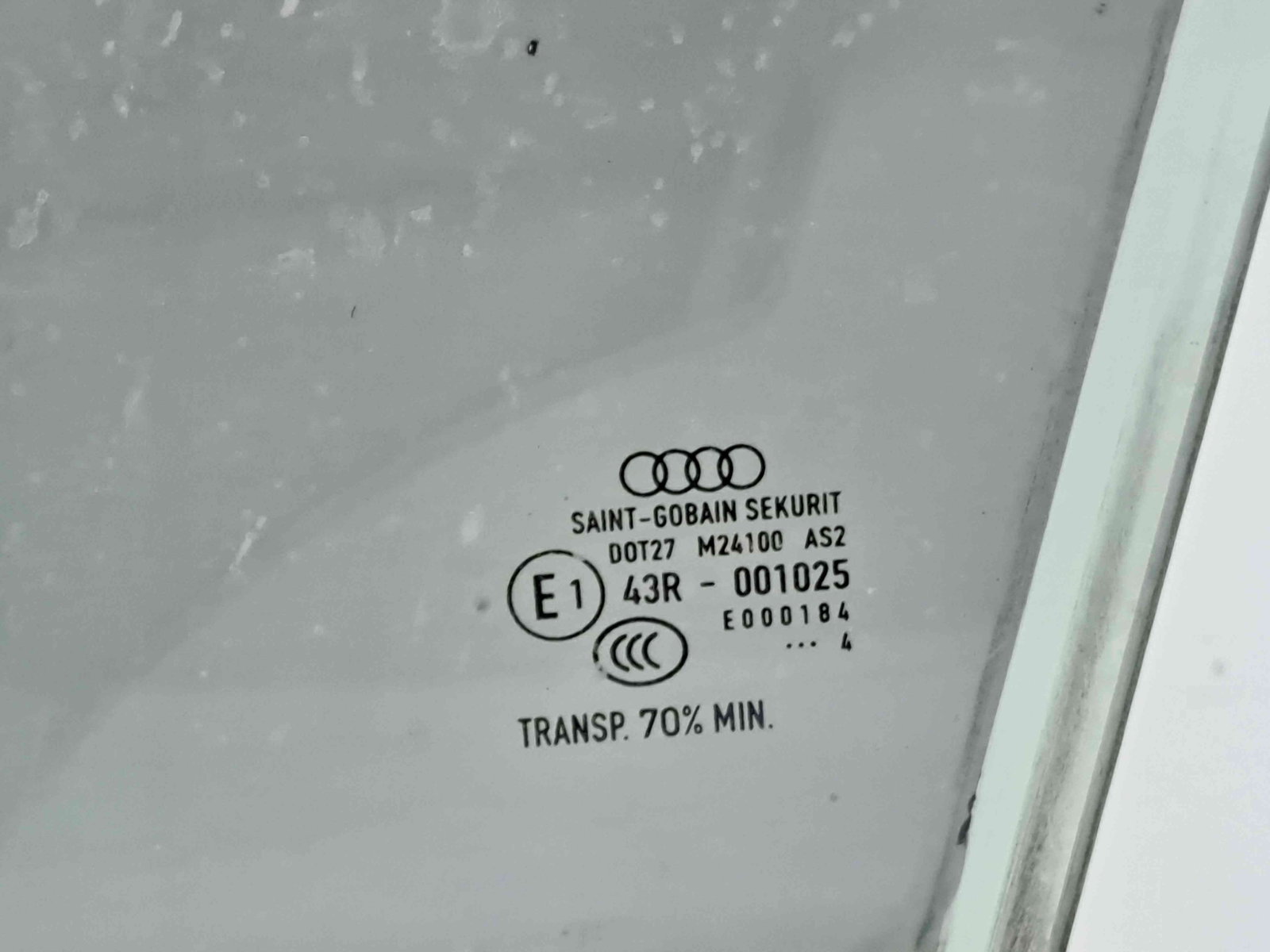 Geam usa stanga fata Audi A3 Sportback (8VA) Hatchback [Fabr 2012-2020] OEM - imagine 2