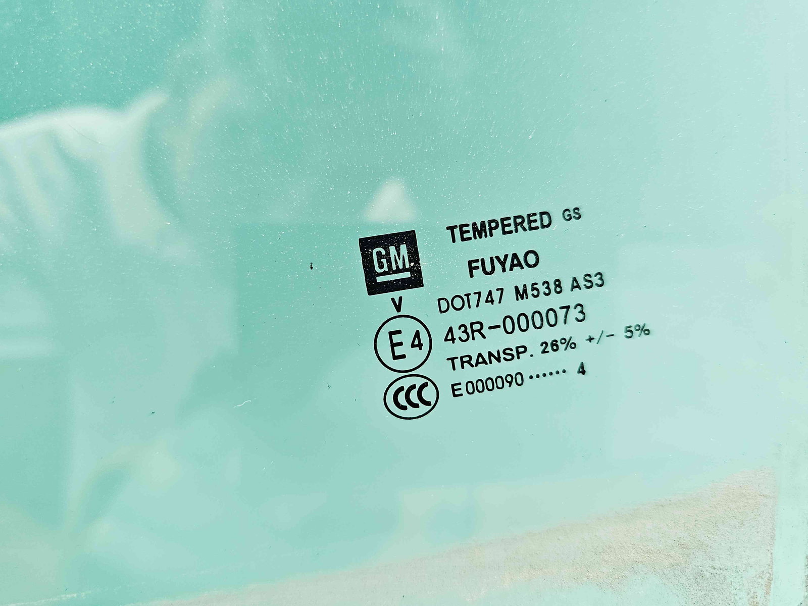 Geam usa stanga spate Opel Insignia A Facelift [Fabr 2008-2016] OEM - imagine 2