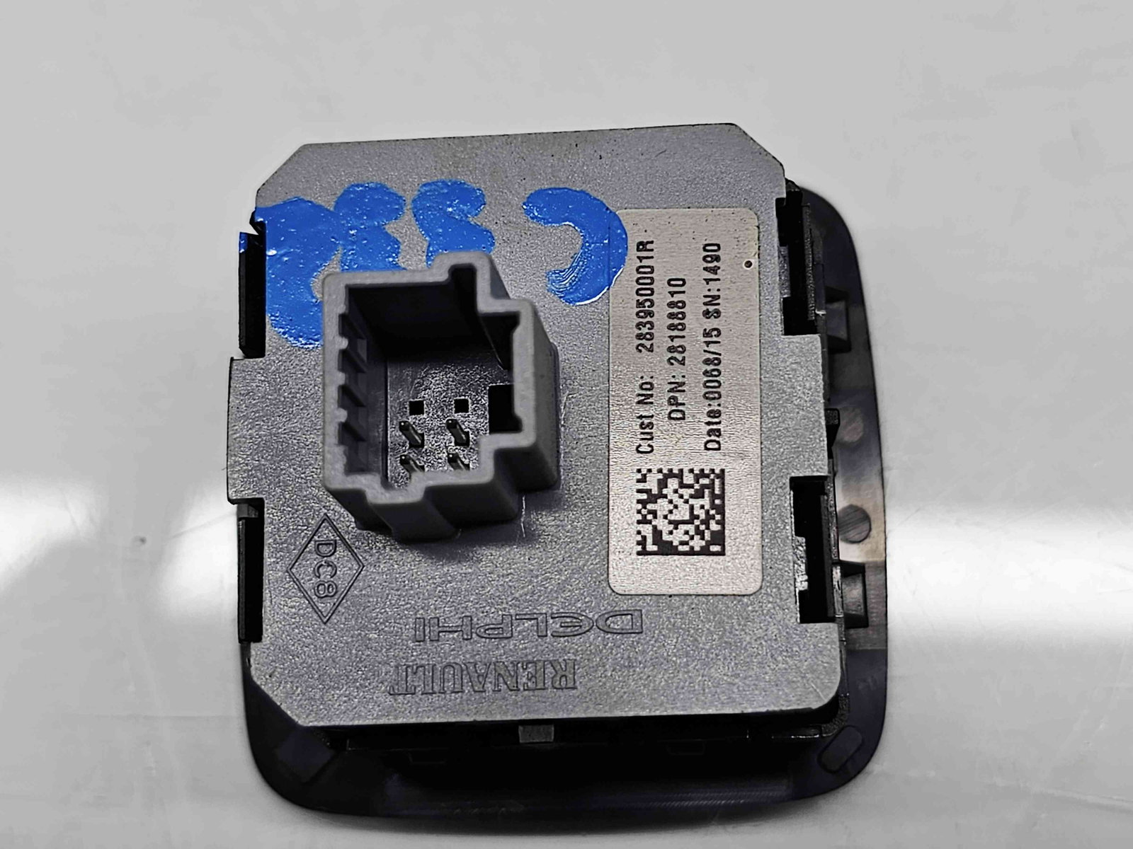 Joystick navigatie Renault Scenic 3 (J95) Facelift [Fabr 2009-2015] 283950001R - imagine 2