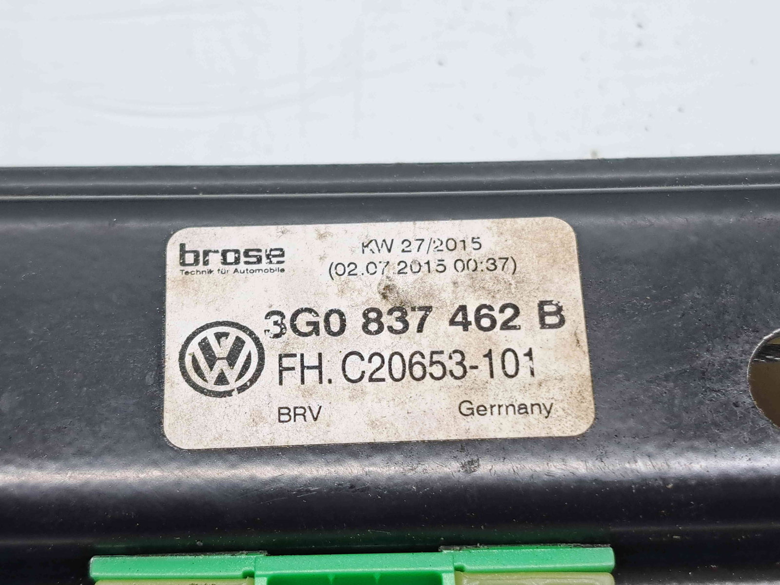 Macara electrica geam dreapta fata Volkswagen Passat B8 (3G2) [Fabr 2015-prezent] 3G0837462B - imagine 4