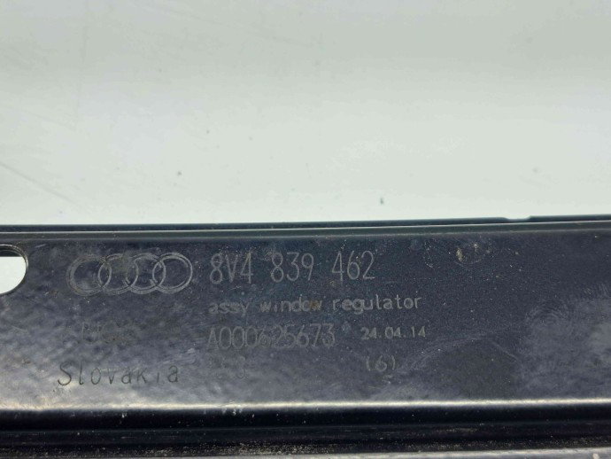 Macara electrica geam dreapta spate Audi A3 Sportback (8VA) Hatchback [Fabr 2012-2020] 8V4839462