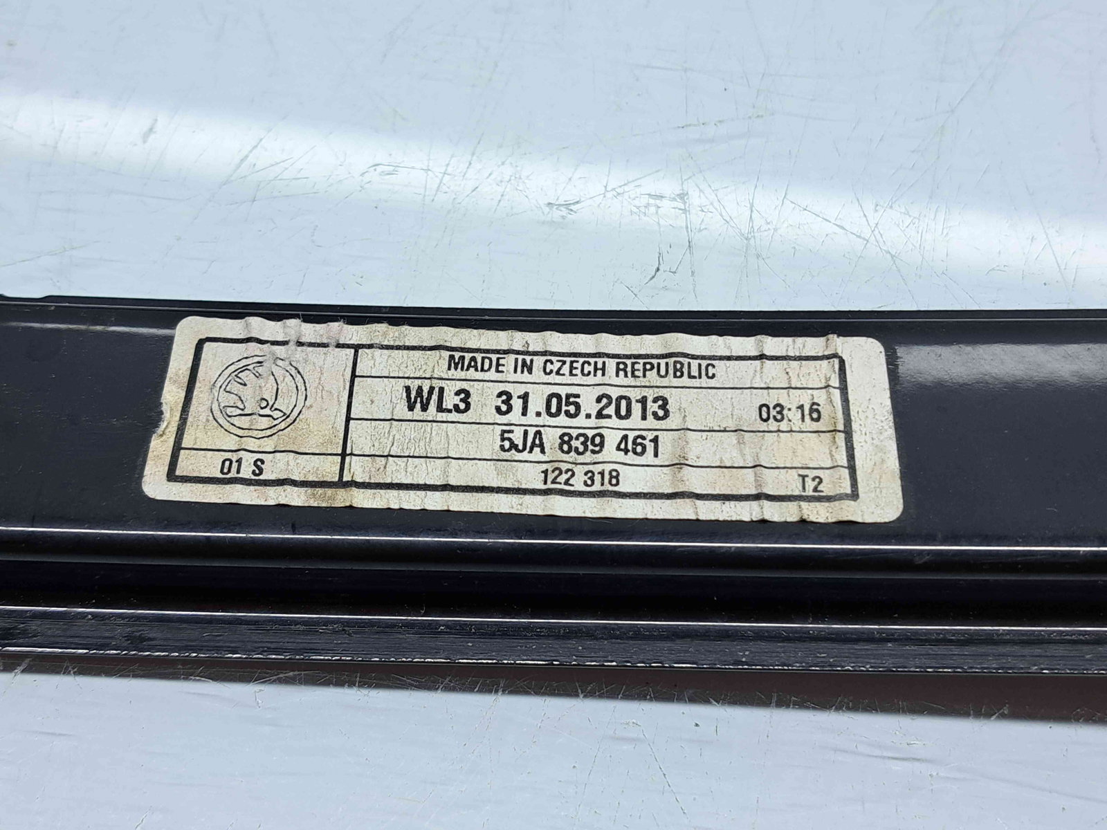 Macara electrica geam stanga spate Skoda Rapid (NH3) [Fabr 2012-2019] 5JA839461 - imagine 3