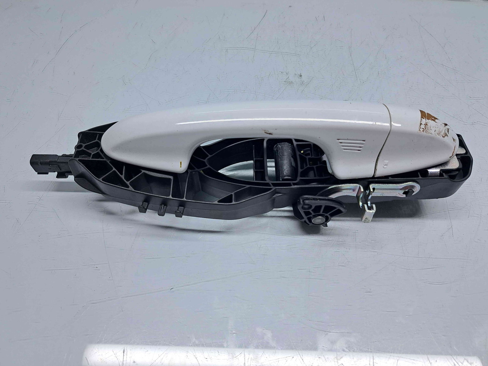 Maner usa dreapta fata Ford Fiesta 8 [Fabr 2017-2025] Frozen White - imagine 1