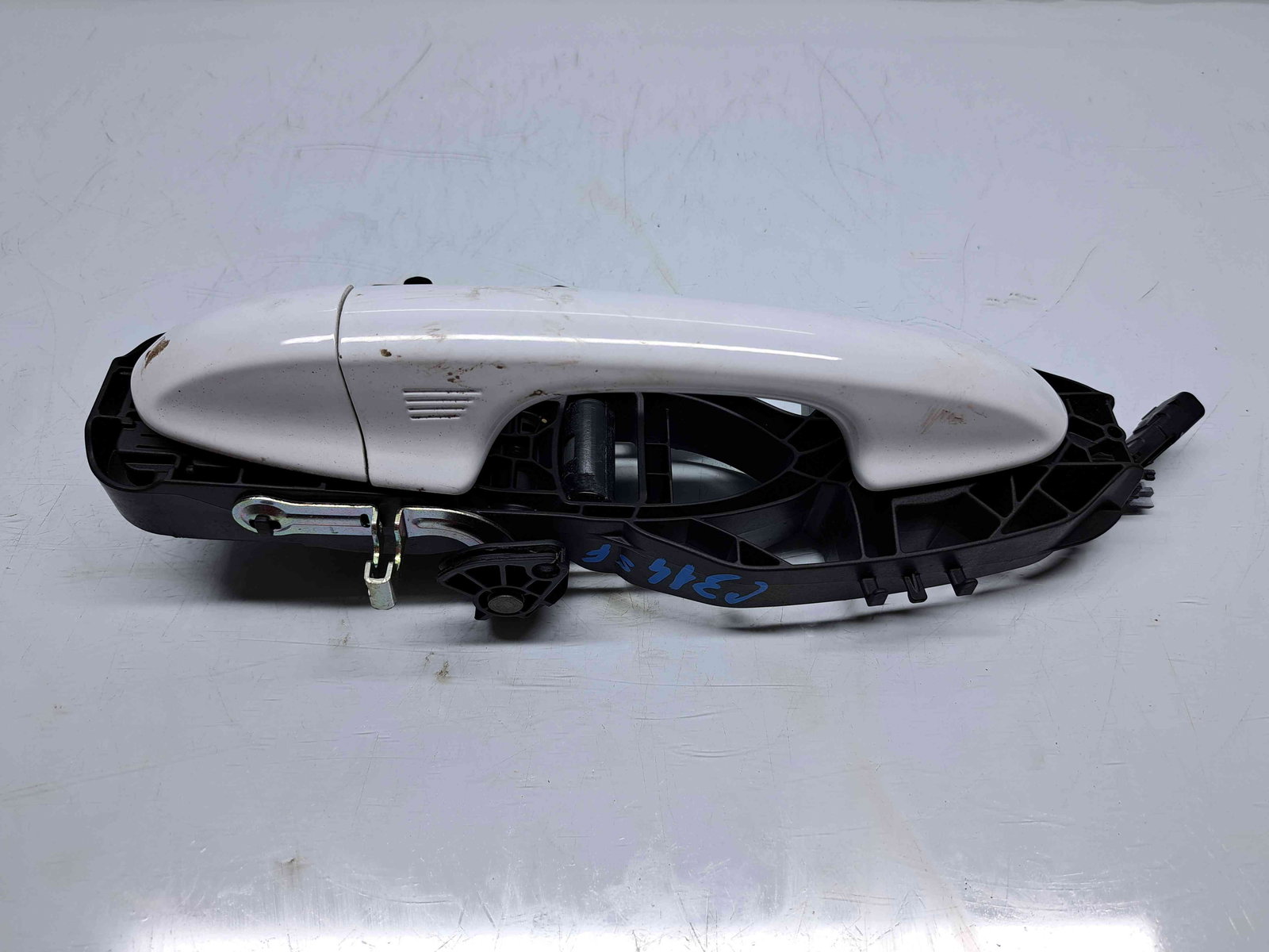 Maner usa stanga fata Ford Fiesta 8 [Fabr 2017-2025] Frozen White - imagine 2