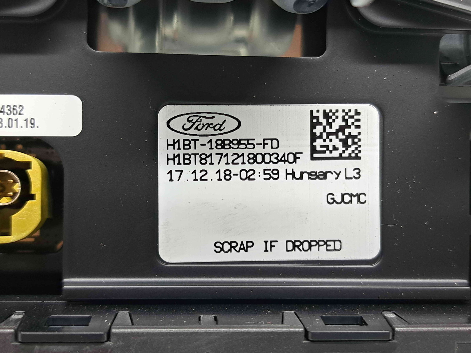 Radio CD cu navigatie Ford Fiesta 8 [Fabr 2017-2025] H1BT-18B955-FD - imagine 5