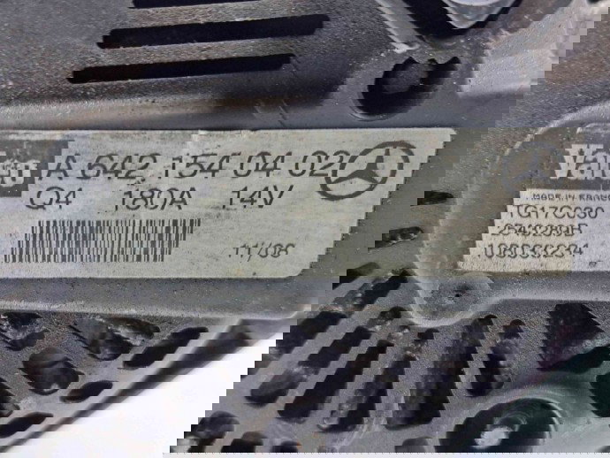 Alternator Mercedes Clasa E (W211) [Fabr 2002-2009] A6421540402 3.0 CDI 642920   