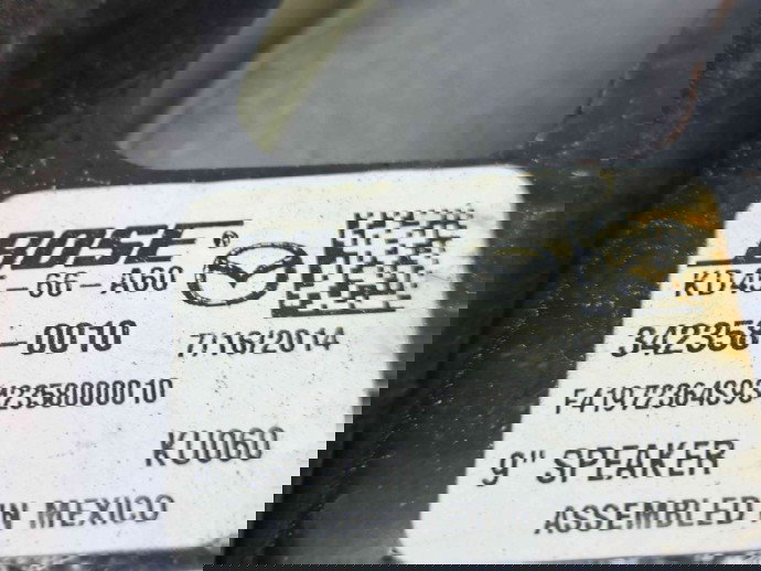  Boxa dreapta fata MAZDA 6 (GJ1) [Fabr 2014-2021] KD45-66-A60