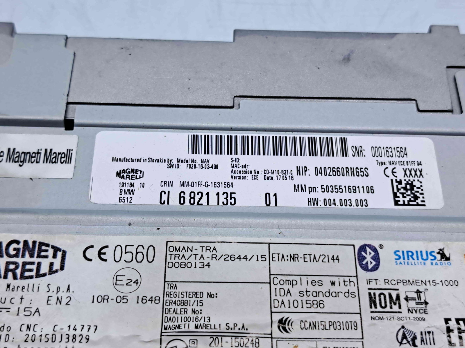 Unitate multimedia Bmw X1 (F48) [Fabr 2016-2022] 6821135 - imagine 3