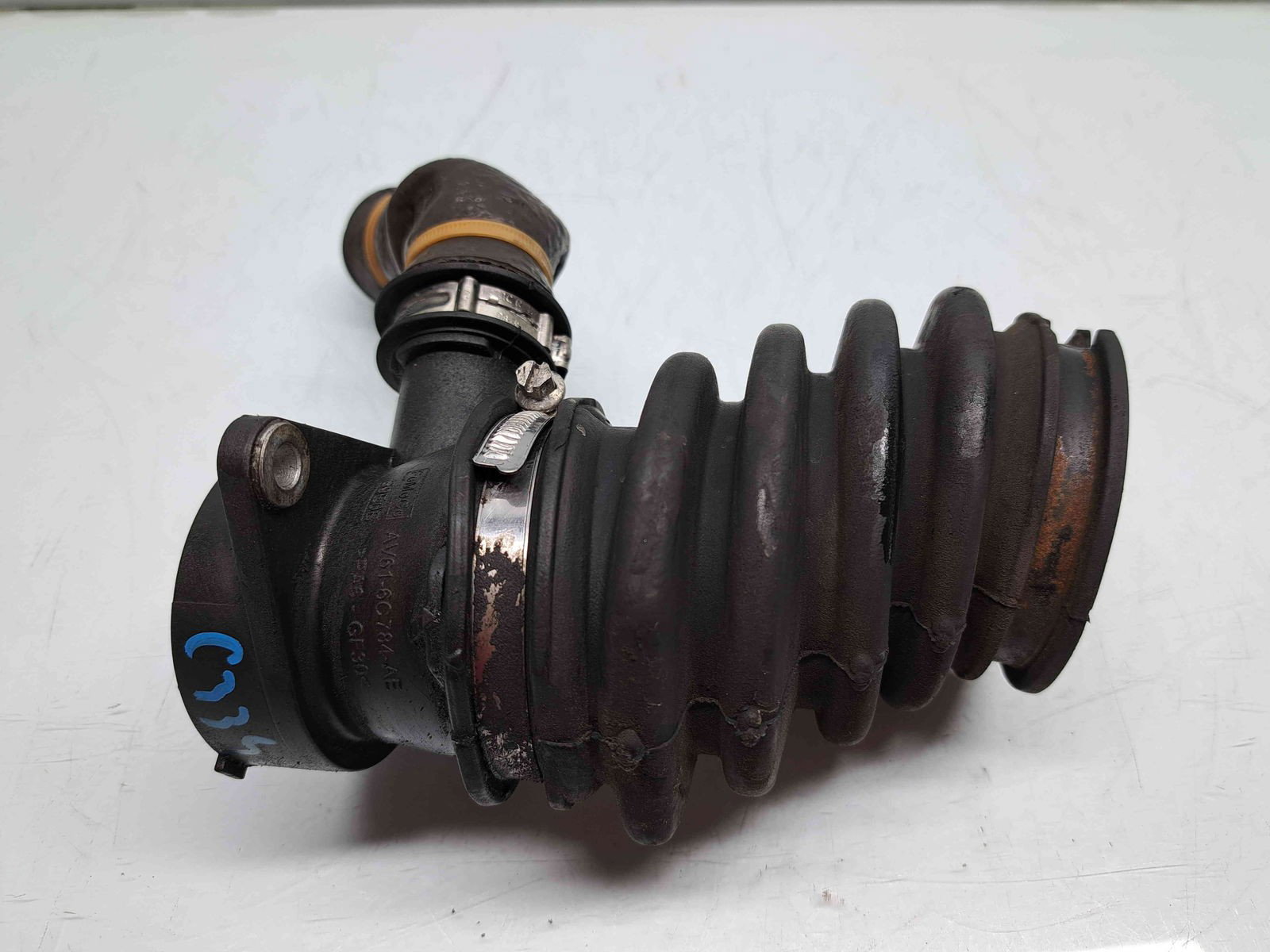 Tub admisie aer Ford Focus 3 [Fabr 2010-2018] AV61-6C784-AE 1.6 TDCI DV6C 85KW / 115CP - imagine 1