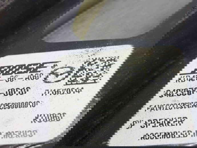  Boxa stanga fata MAZDA 6 (GJ1) [Fabr 2014-2021] KD45-66-A60