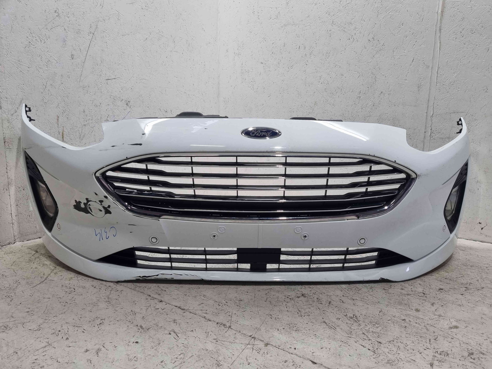 Bara fata Ford Fiesta 8 [Fabr 2017-2025] Frozen White - imagine 1