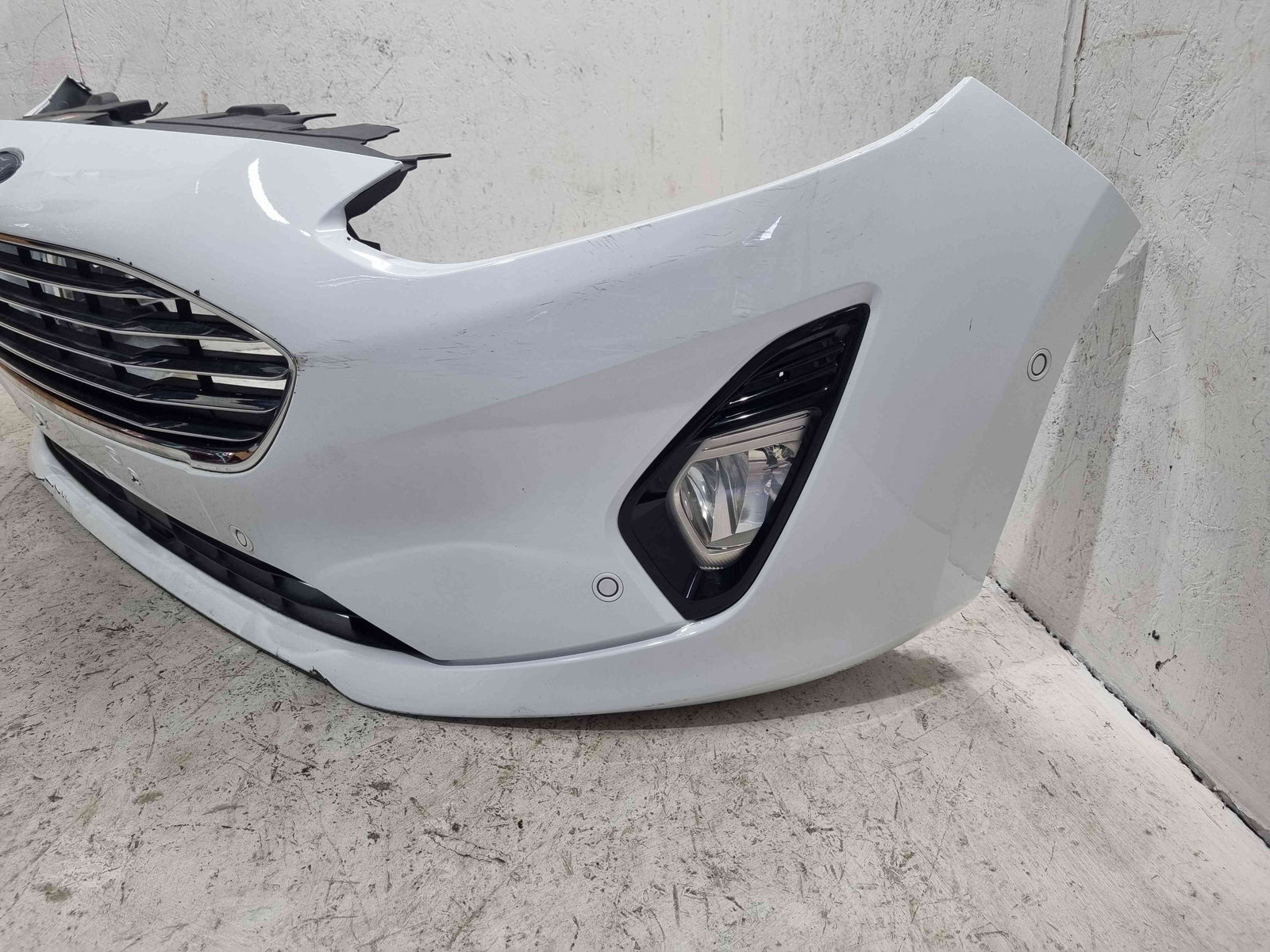 Bara fata Ford Fiesta 8 [Fabr 2017-2025] Frozen White - imagine 2