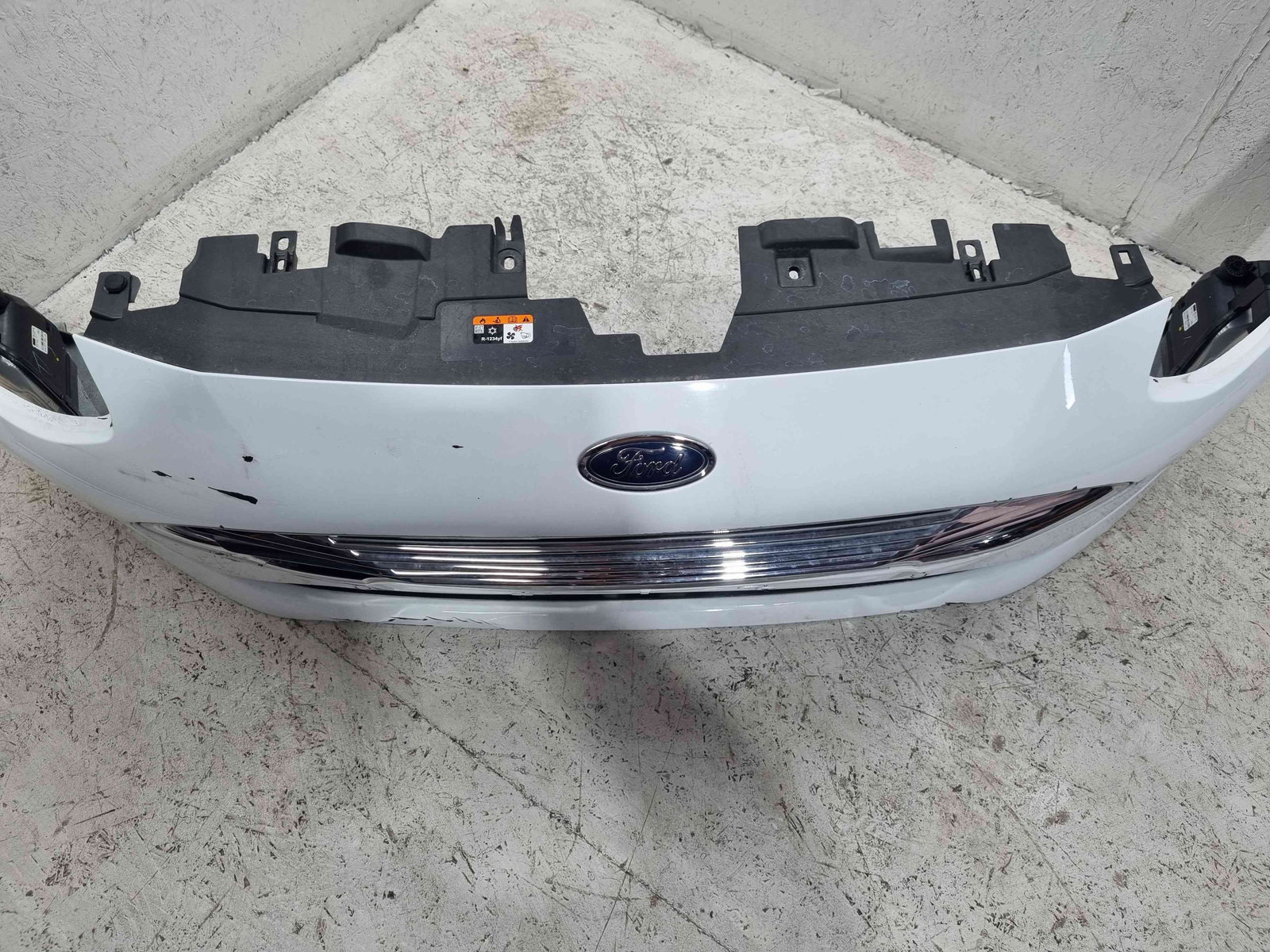 Bara fata Ford Fiesta 8 [Fabr 2017-2025] Frozen White - imagine 5