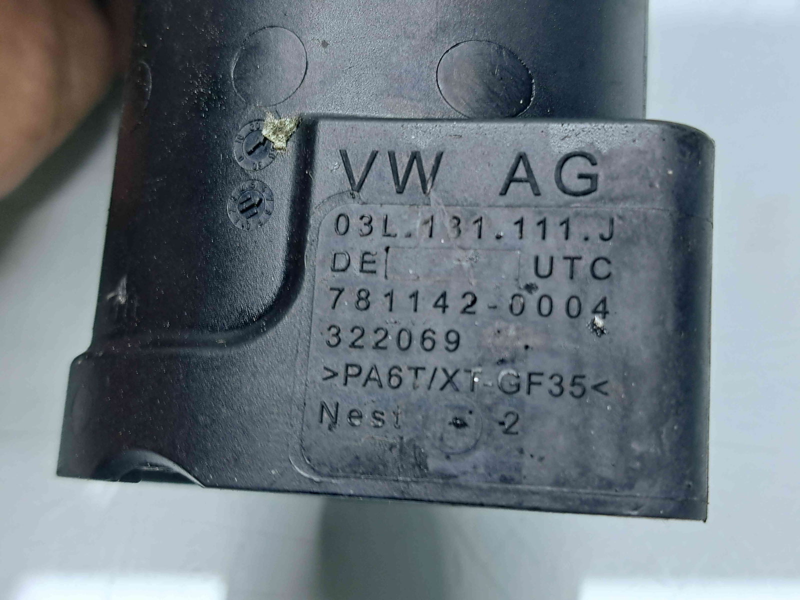 Furtun intercooler Audi A3 Sportback (8PA) [Fabr 2004-2013] Facelift 03L131111J 1.6 TDI CAYC 77KW / 105CP - imagine 3