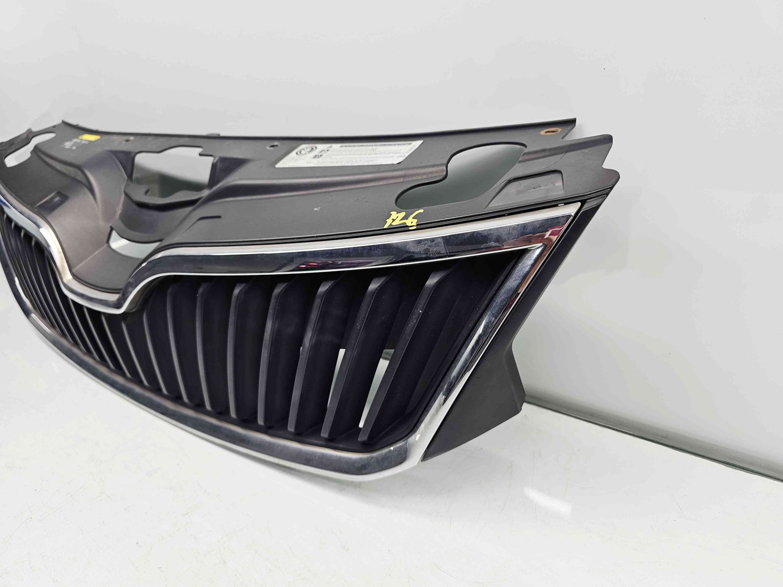 Grila bara fata Skoda Rapid (NH3) [Fabr 2012-2019] 5JA853668 - imagine 4