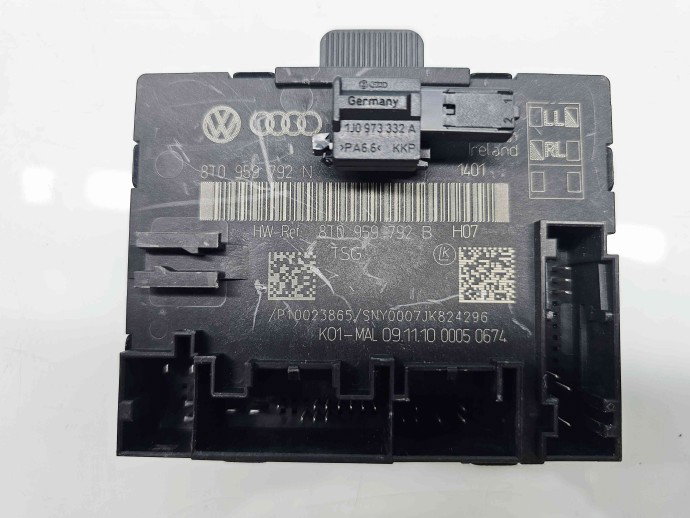  Modul confort Audi A5 (8T3) [Fabr 2007-2015] 8T0959792B
