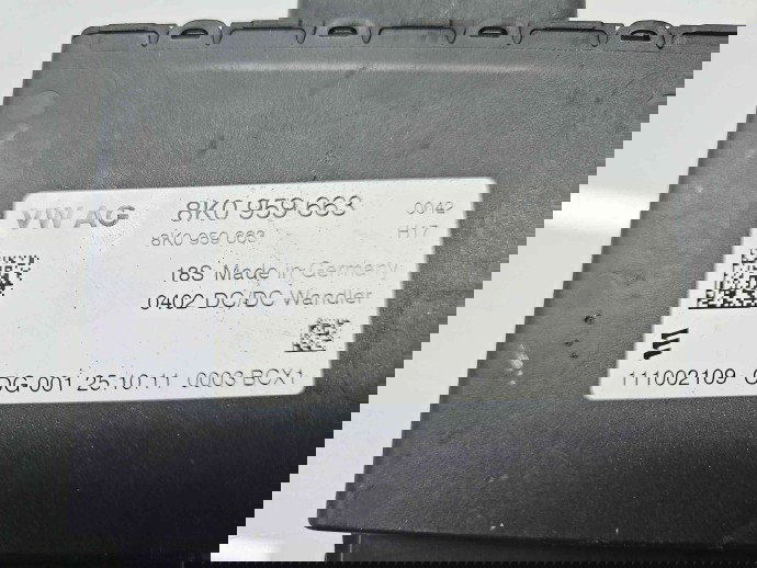  Modul confort Audi A3 Sportback (8PA) [Fabr 2004-2013] Facelift 8K0959663