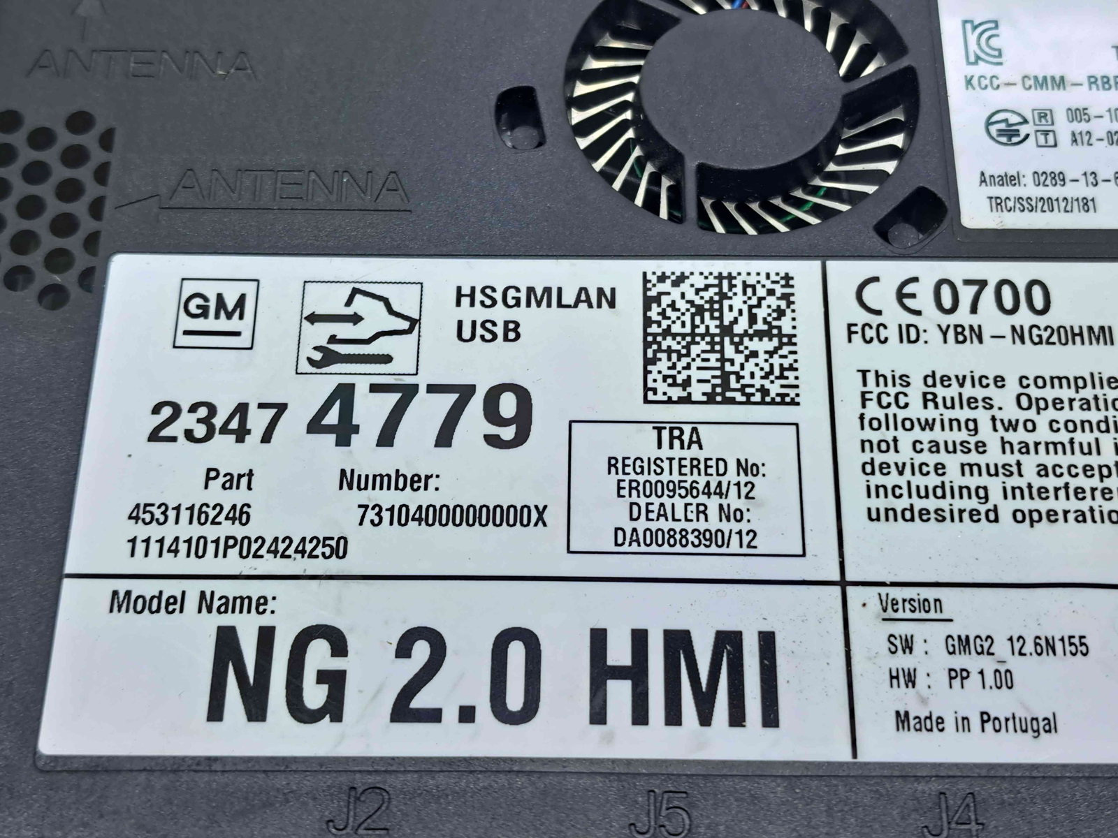 Modul confort Opel Insignia A Facelift [Fabr 2008-2016] 23474779 - imagine 2