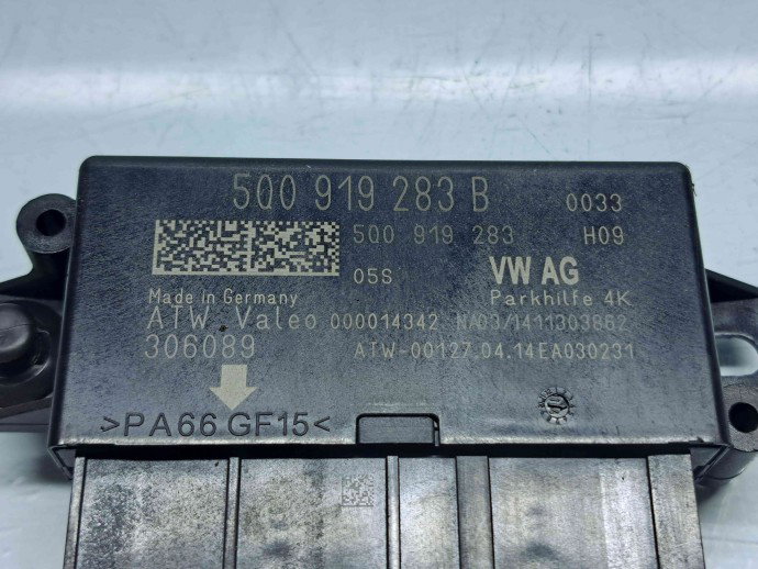  Modul senzori parcare Audi A3 Sportback (8VA) Hatchback [Fabr 2012-2020] 5Q0919283B