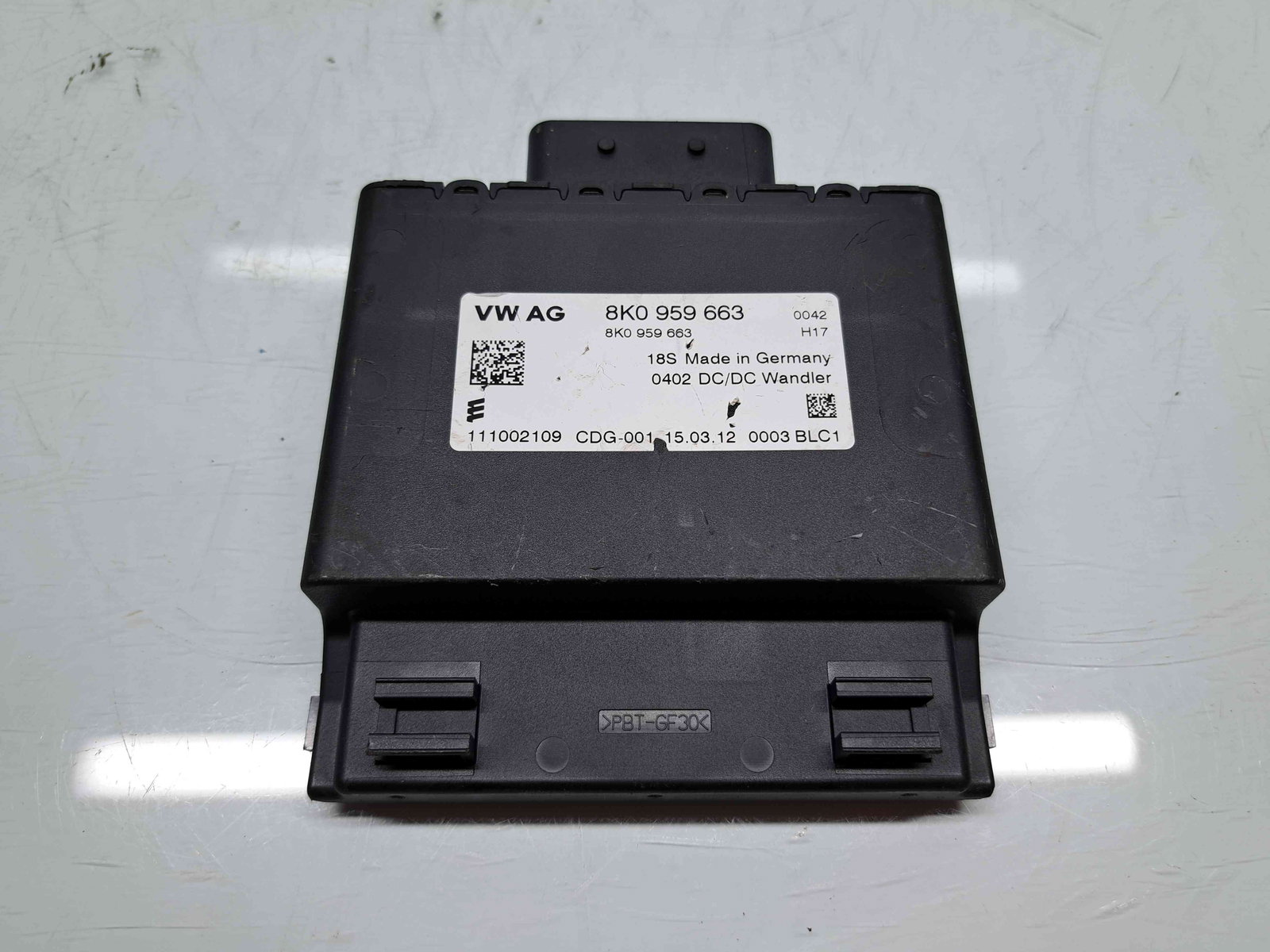 Modul stabilizator tensiune Audi A4 (8K2, B8.5) Facelift [Fabr 2008-2015] 8K0959663 - imagine 2