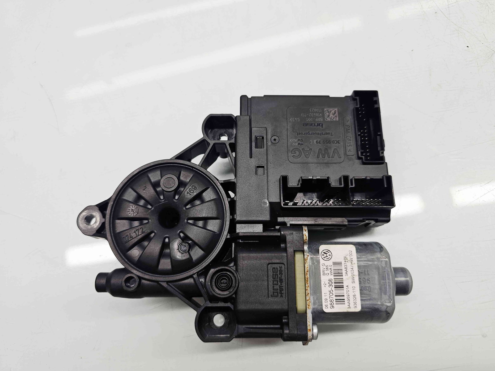 Motoras geam dreapta fata Volkswagen Passat B7 (362) [Fabr 2010-2014] 988705308 - imagine 3