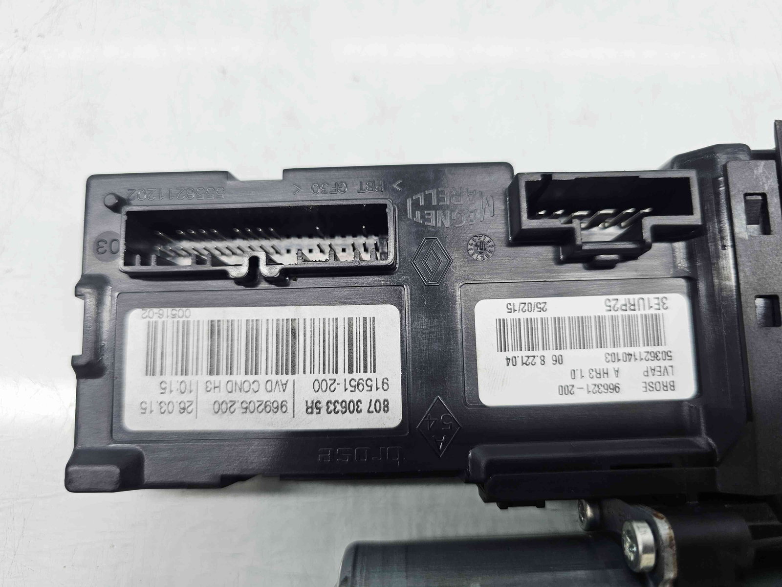 Motoras geam dreapta fata Renault Scenic 3 (J95) Facelift [Fabr 2009-2015] 807306335R - imagine 4