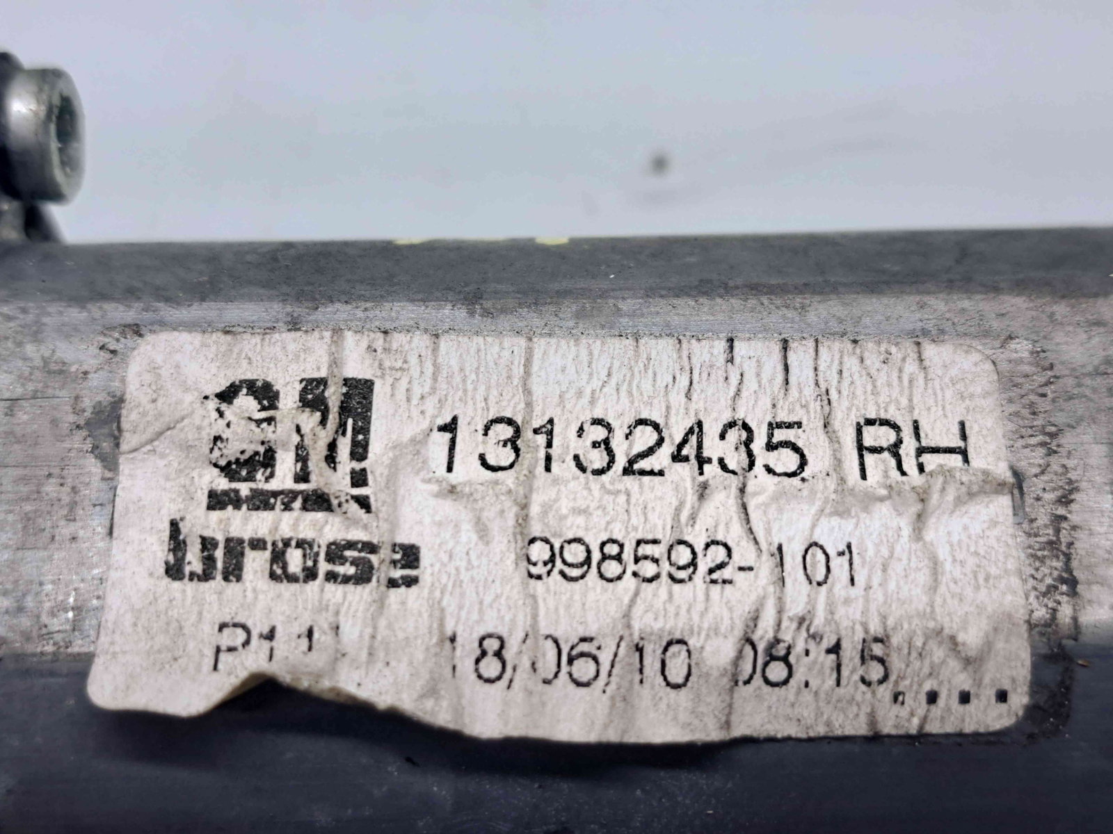 Motoras geam dreapta fata Opel Zafira B (A05) facelift [Fabr 2006-2011] 13132435 - imagine 4