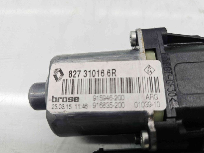 Motoras geam stanga spate Renault Scenic 3 (J95) Facelift [Fabr 2009-2015] 827310166R