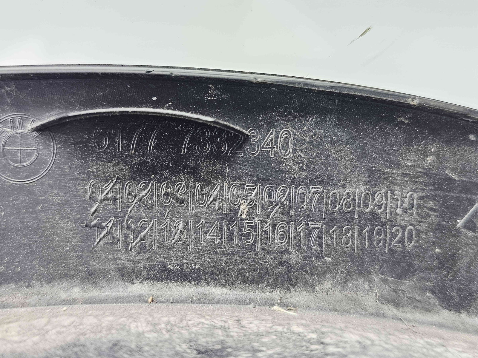 Ornament aripa dreapta spate Bmw X1 (F48) [Fabr 2016-2022] 7332340 - imagine 3