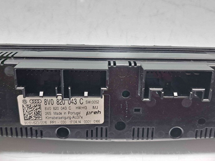  Panou comanda clima Audi A3 Sportback (8VA) Hatchback [Fabr 2012-2020] 8V0820043C