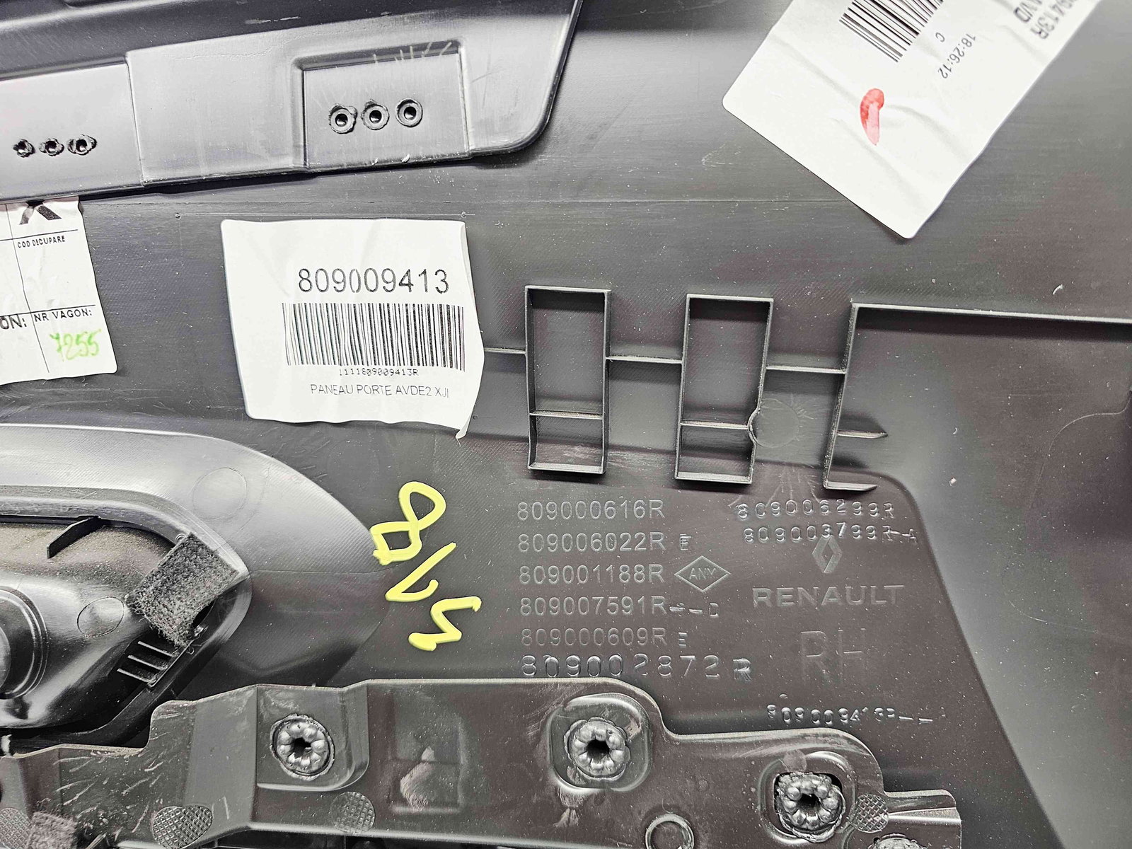 Tapiterie usa dreapta fata Dacia Jogger facelift [Fabr 2021-2025] 809000616R - imagine 4