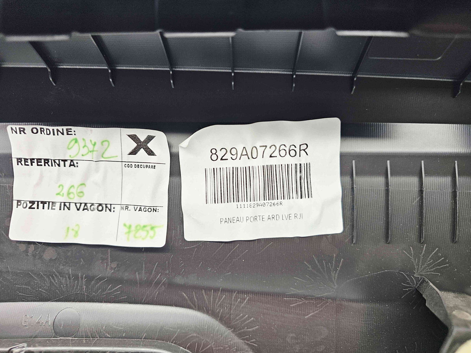 Tapiterie usa dreapta spate Dacia Jogger facelift [Fabr 2021-2025] 829A02090R - imagine 5