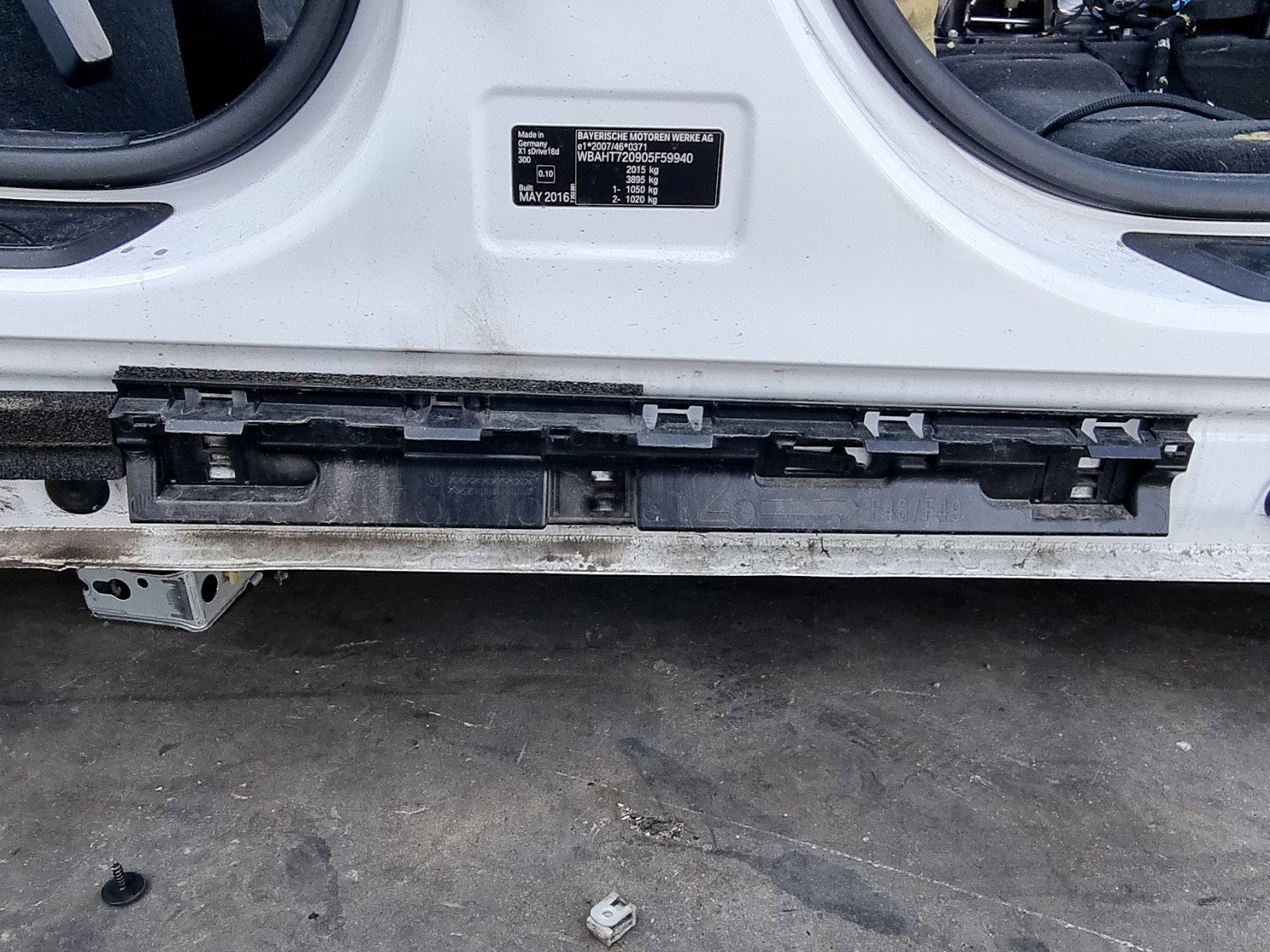 Suport prag dreapta Bmw X1 (F48) [Fabr 2016-2022] 7332332 2.0 B47 110 KW / 150 CP - imagine 2