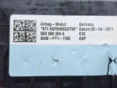  Airbag pasager Volkswagen Tiguan (5N) [Fabr 2007-2016] 5K0880204A