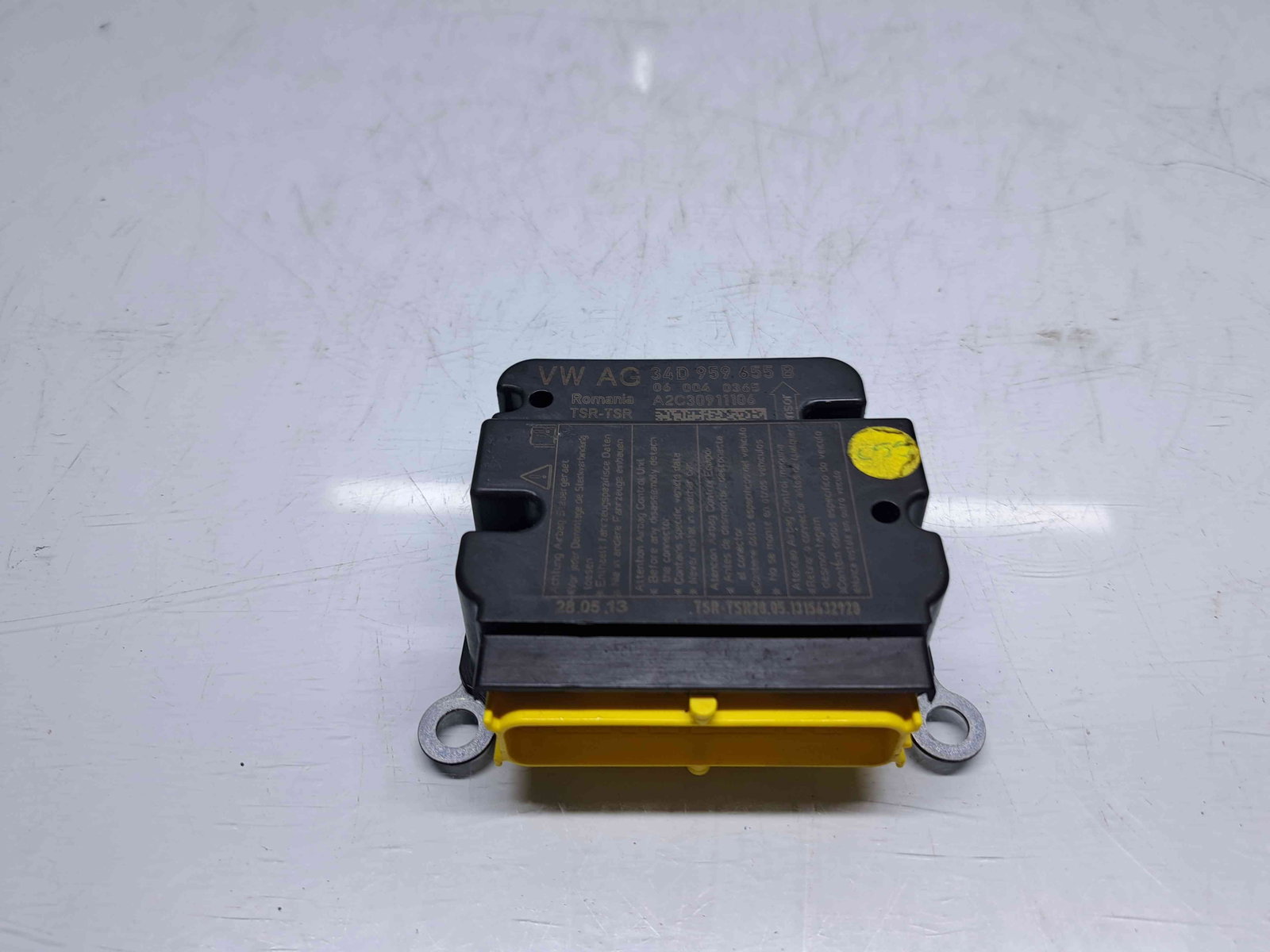 Calculator airbag Skoda Rapid (NH3) [Fabr 2012-2019] 34D959655B 1.2 TSI CBZB 77KW / 105CP - imagine 1