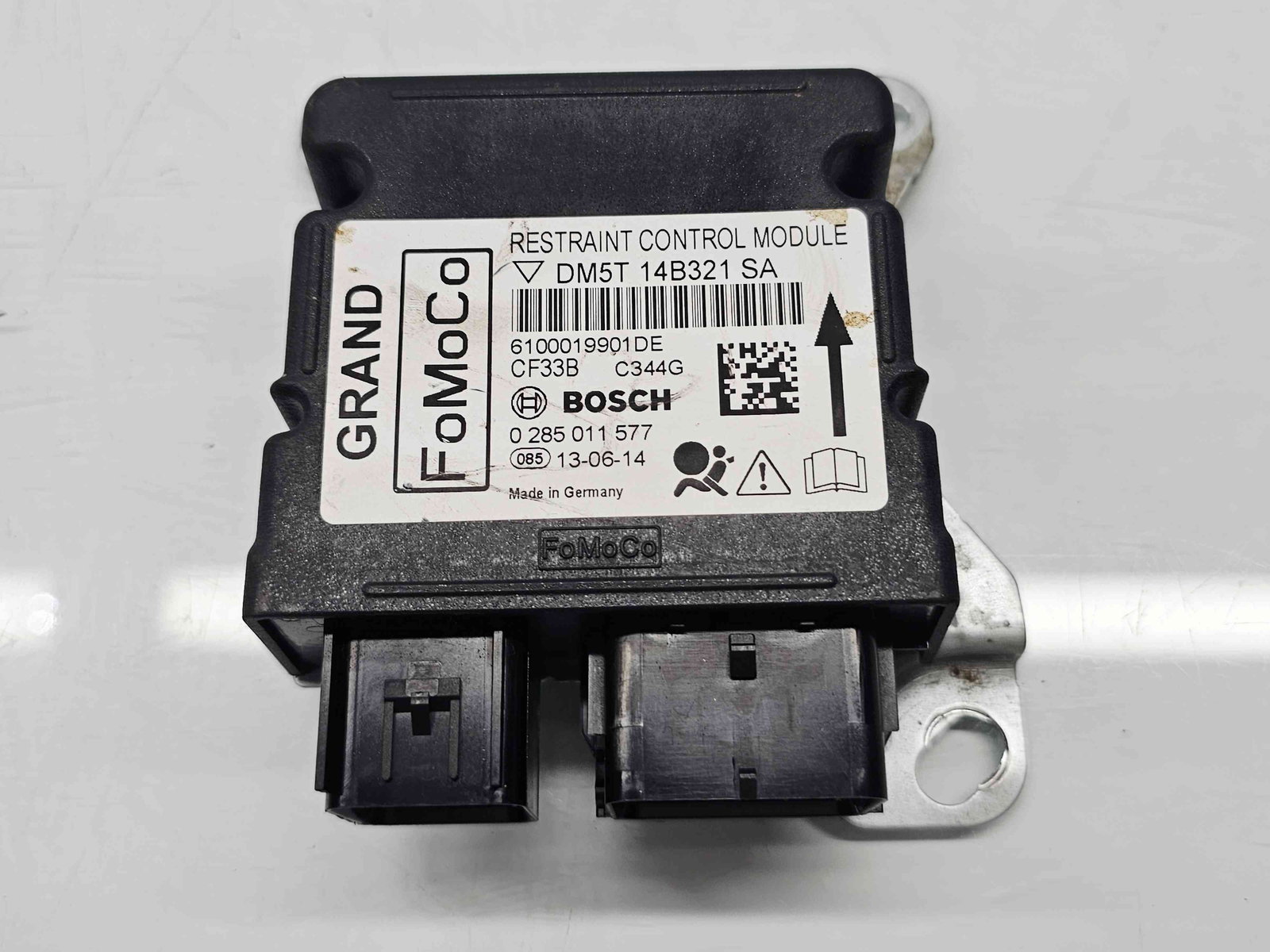 Calculator airbag Ford Grand C-Max (CB7) [Fabr 2010-2015] DM5T14B321SA 1.6 TDCI DV6C 85KW / 115CP - imagine 1