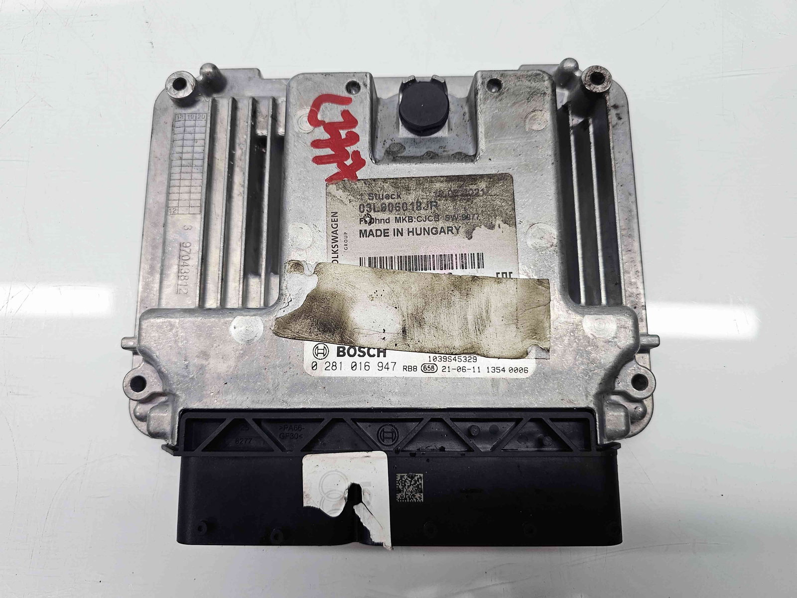 Calculator motor ECU Audi A4 (8K2, B8) [Fabr 2008-2015] 03L906018JR 2.0 TDI CJCB 100KW / 136CP - imagine 1