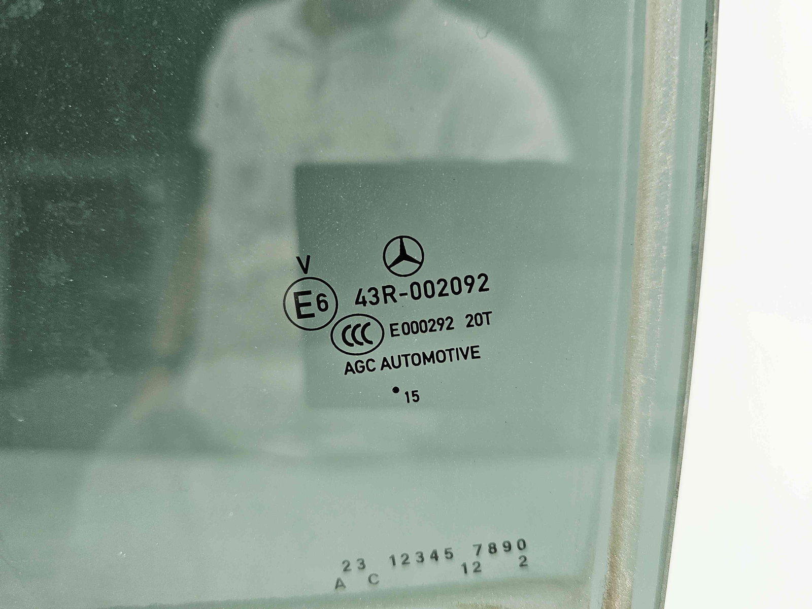 Geam usa stanga spate Mercedes Clasa C (W205) [Fabr 2014-prezent] OEM - imagine 2