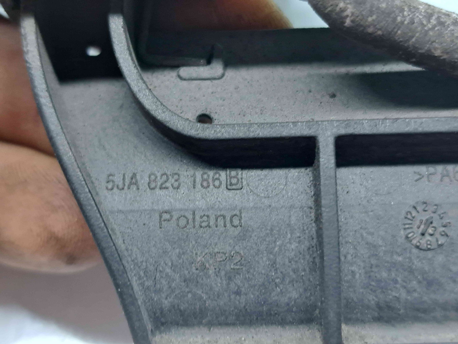 Maner deschidere capota Skoda Rapid (NH3) [Fabr 2012-2019] 5JA823186B - imagine 4