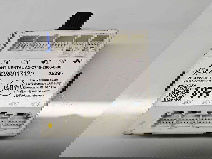  Modul confort Mercedes Clasa C (W205) [Fabr 2014-prezent] A2229001712