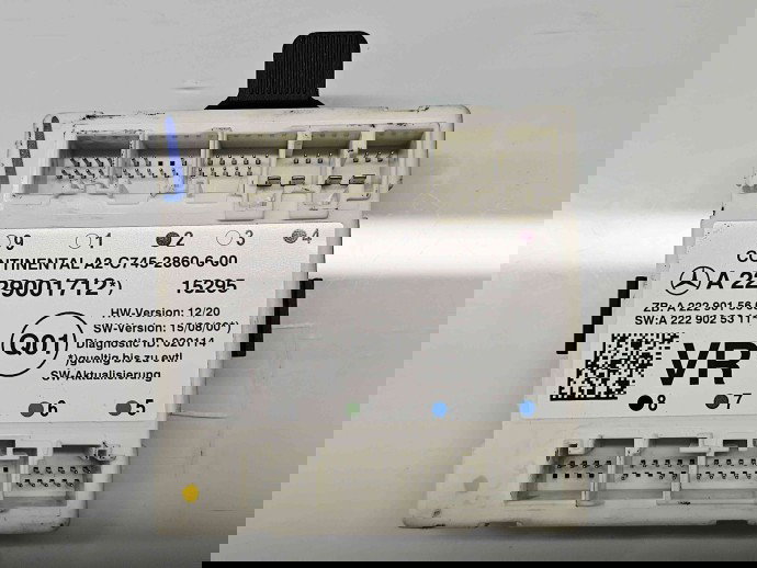  Modul confort Mercedes Clasa C (W205) [Fabr 2014-prezent] A2229001712