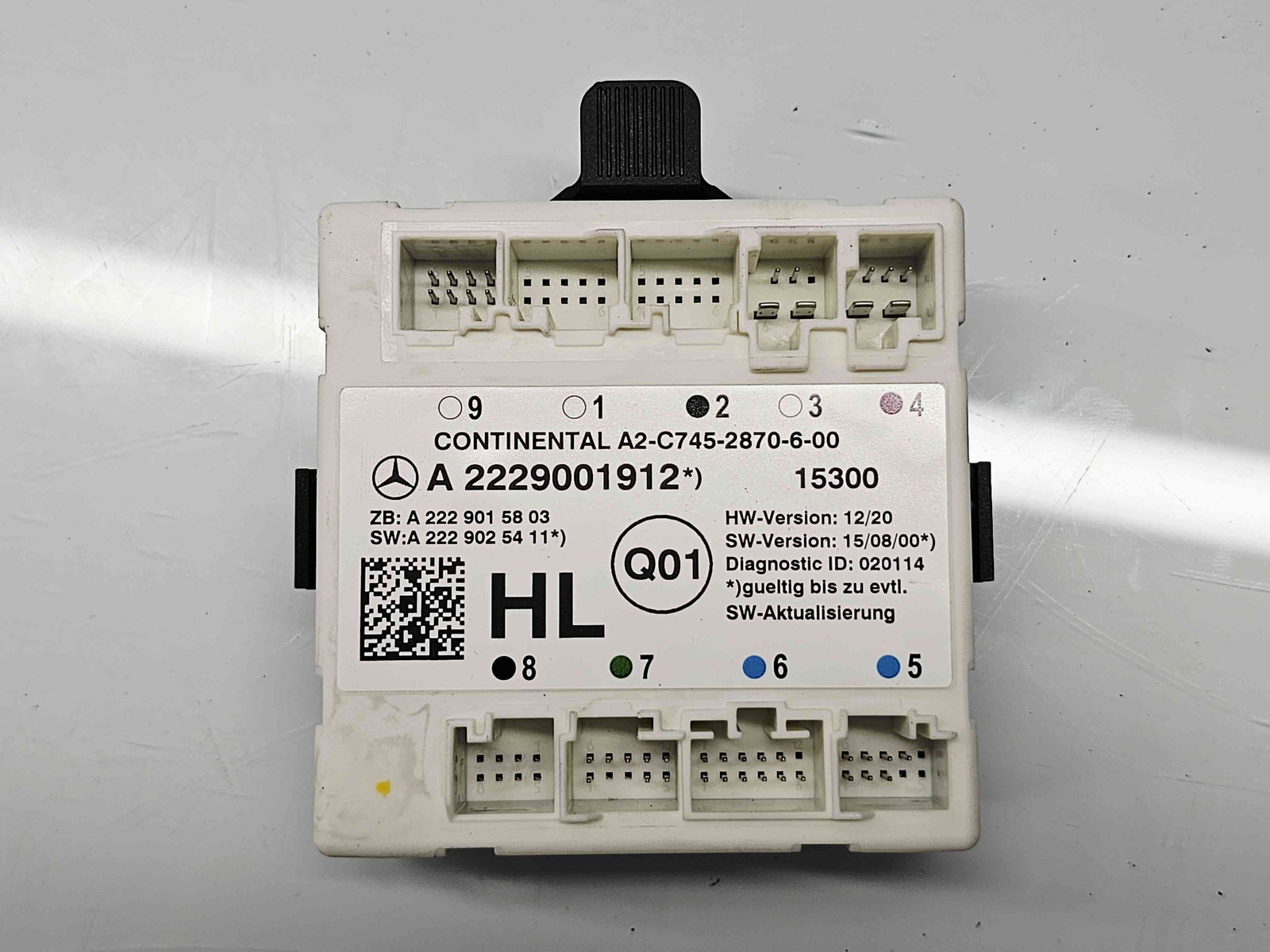 Modul confort Mercedes Clasa C (W205) [Fabr 2014-prezent] A2229001912 - imagine 3