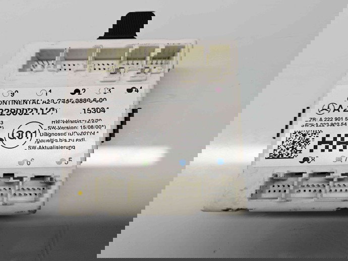  Modul confort Mercedes Clasa C (W205) [Fabr 2014-prezent] A2229002112