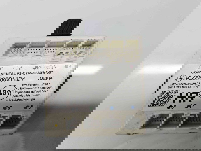  Modul confort Mercedes Clasa C (W205) [Fabr 2014-prezent] A2229002112