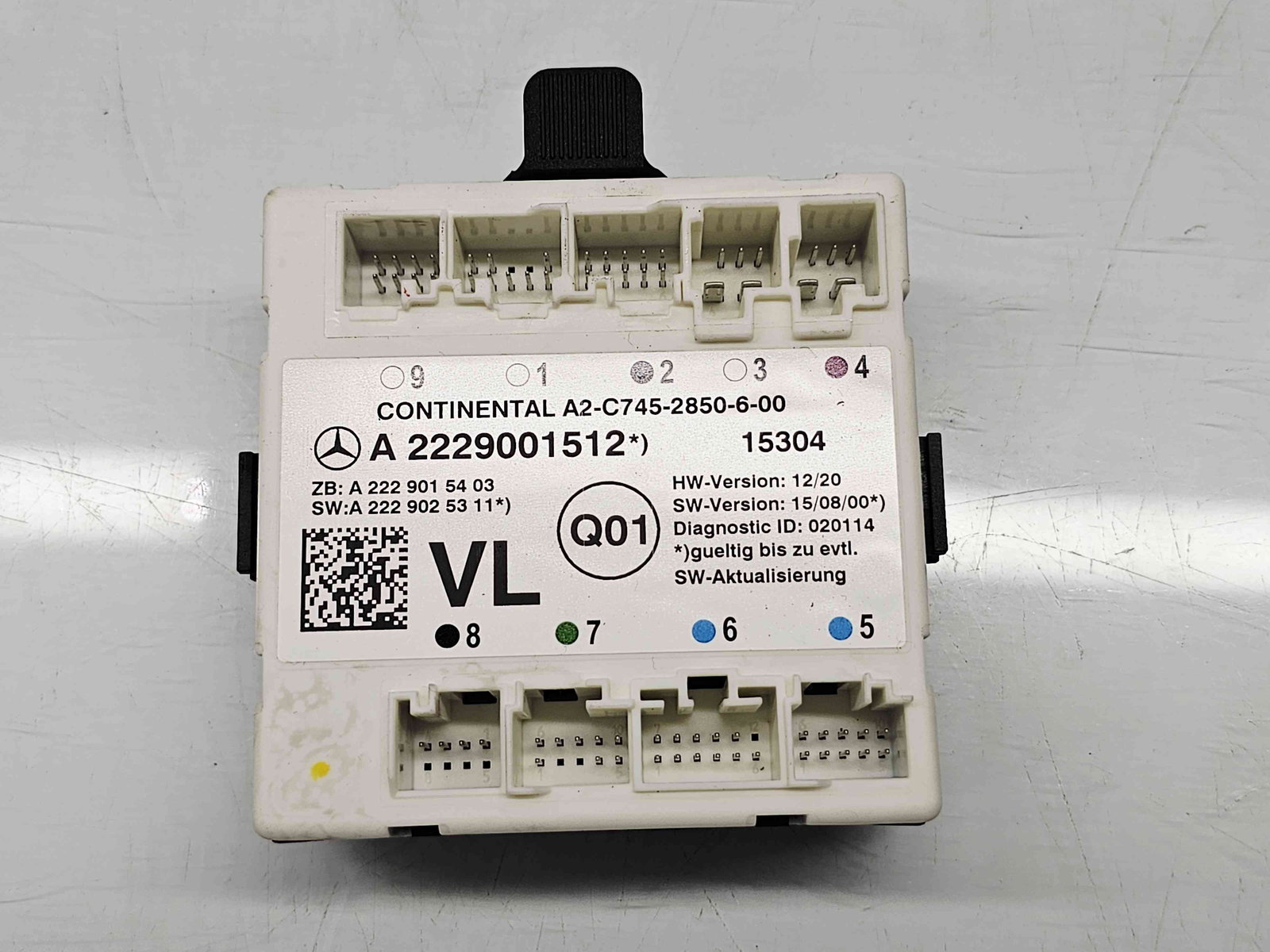 Modul confort Mercedes Clasa C (W205) [Fabr 2014-prezent] A2229001512 - imagine 1