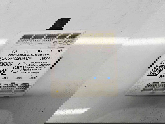  Modul confort Mercedes Clasa C (W205) [Fabr 2014-prezent] A2229001512