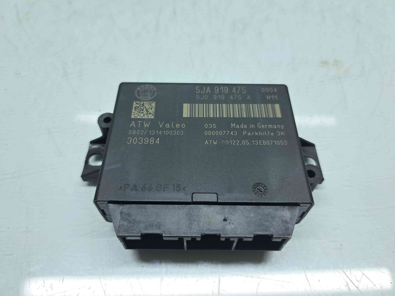 Modul senzori parcare Skoda Rapid (NH3) [Fabr 2012-2019] 5JA919475 - imagine 1