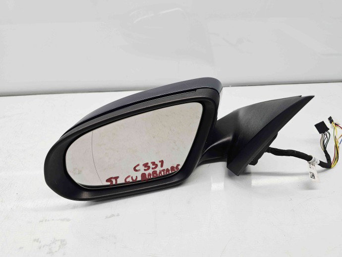 Oglinda stanga Mercedes Clasa C (W205) [Fabr 2014-prezent] 755 Gri Tenorit
